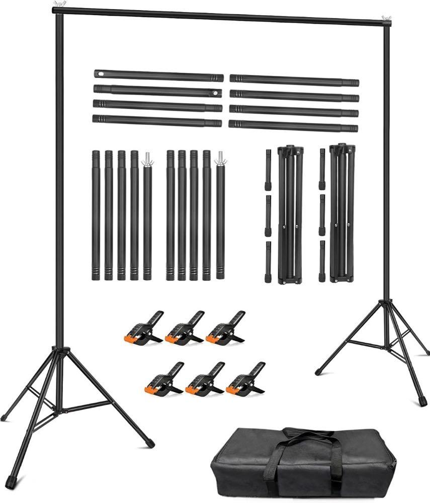 Foto Hintergrund Ständer Set 3 m x 2,4 m