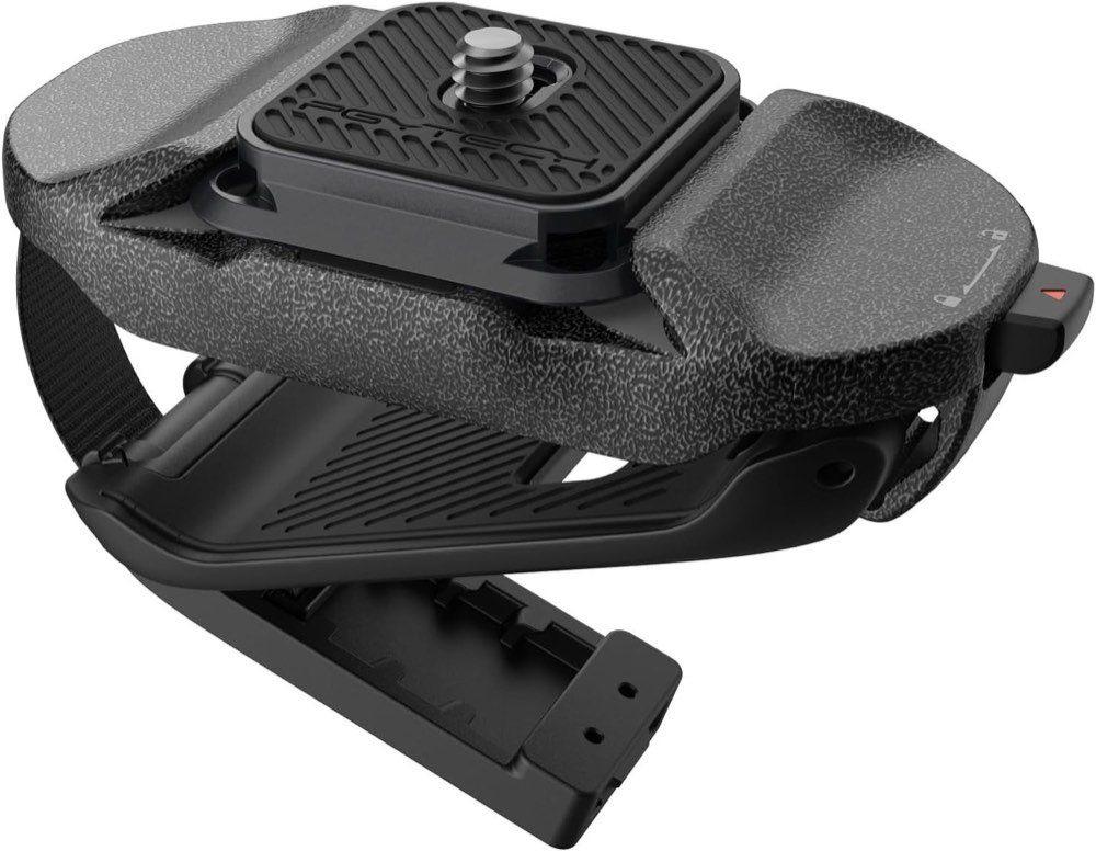 PGYTECH Beetle Kamera Clip V2 mit Platte Schnellwechselsystem für Sony, Nikon, Fuji, DSLR/SLR, Arca Schnellwechselplatte für Action-Kameras Rucksackgurthalterung