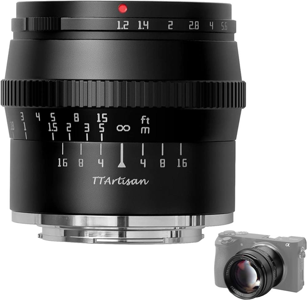 TTARTISAN 50mm f/1.2 APS-C für Sony E