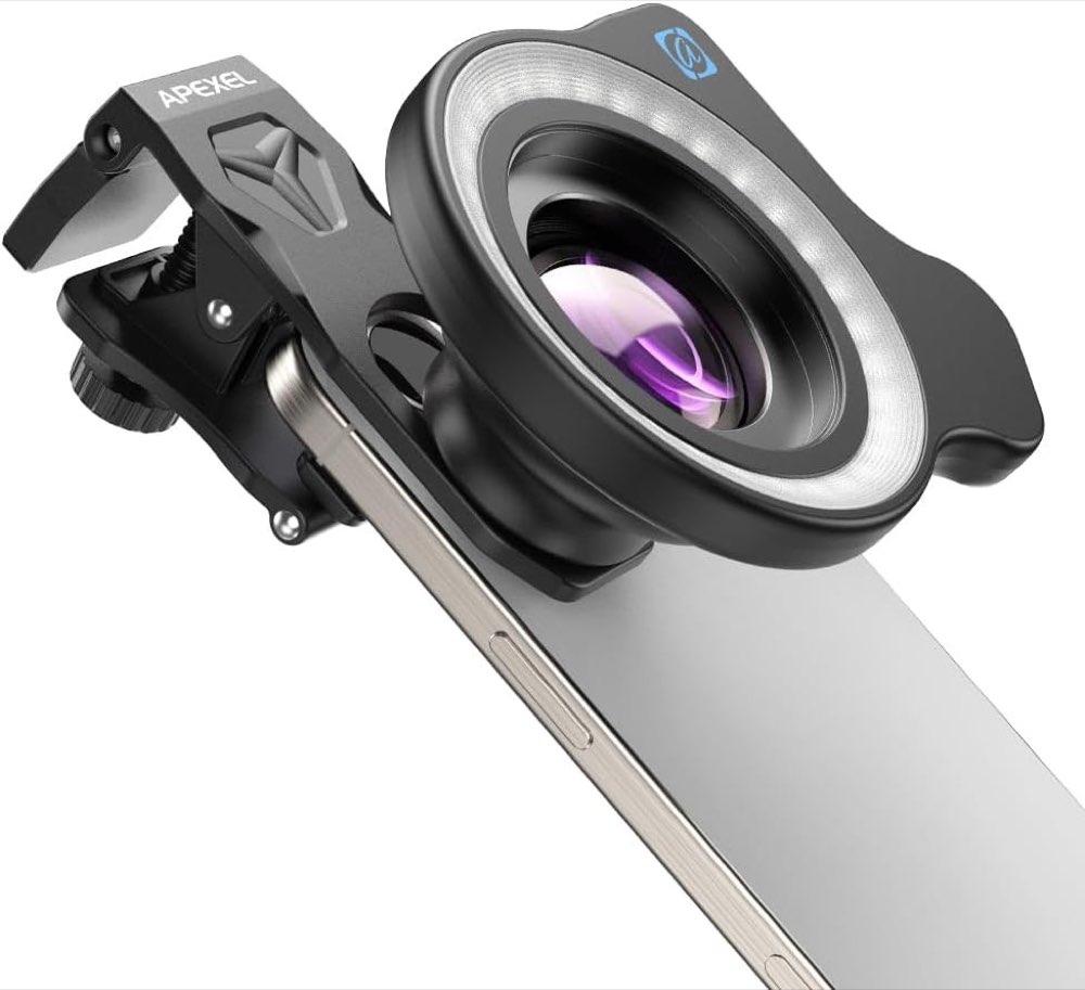 APEXEL 100Ultra mit Ringlicht