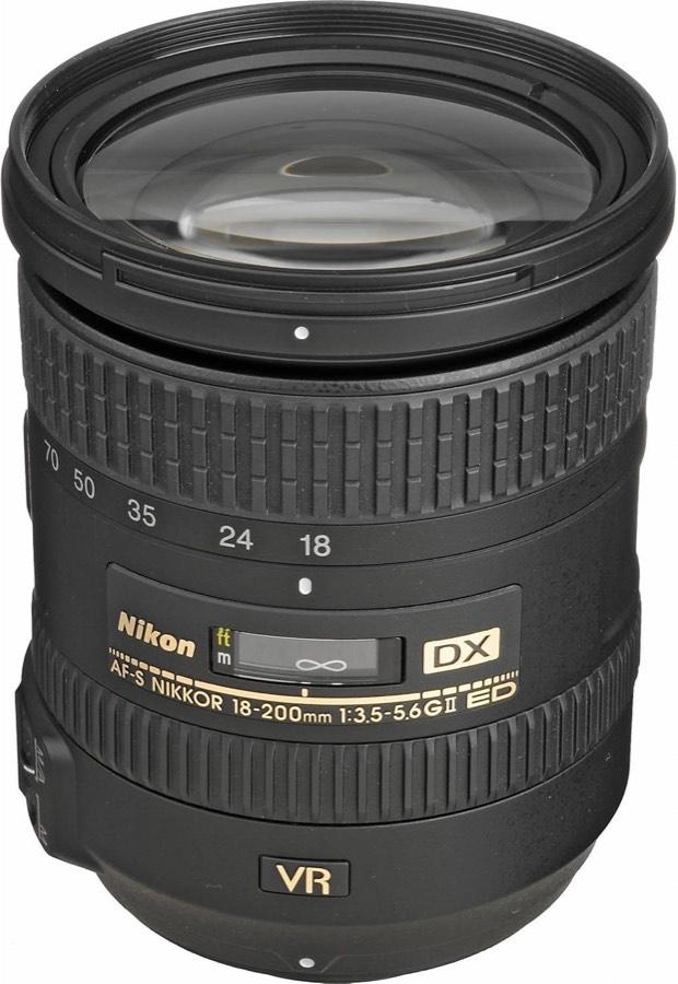 Nikon AF-S DX Nikkor 18-200 mm 1:3,5-5,6G ED VR II
