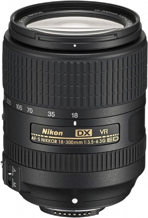Nikon 2216 AF-S DX 18-300 mm 1:3,5-6,3G ED VR Reisezoom-Objektiv