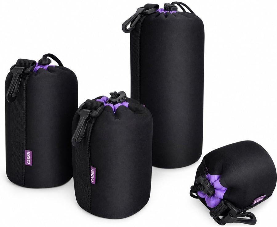 CADeN Objektivtasche 4er-Set
