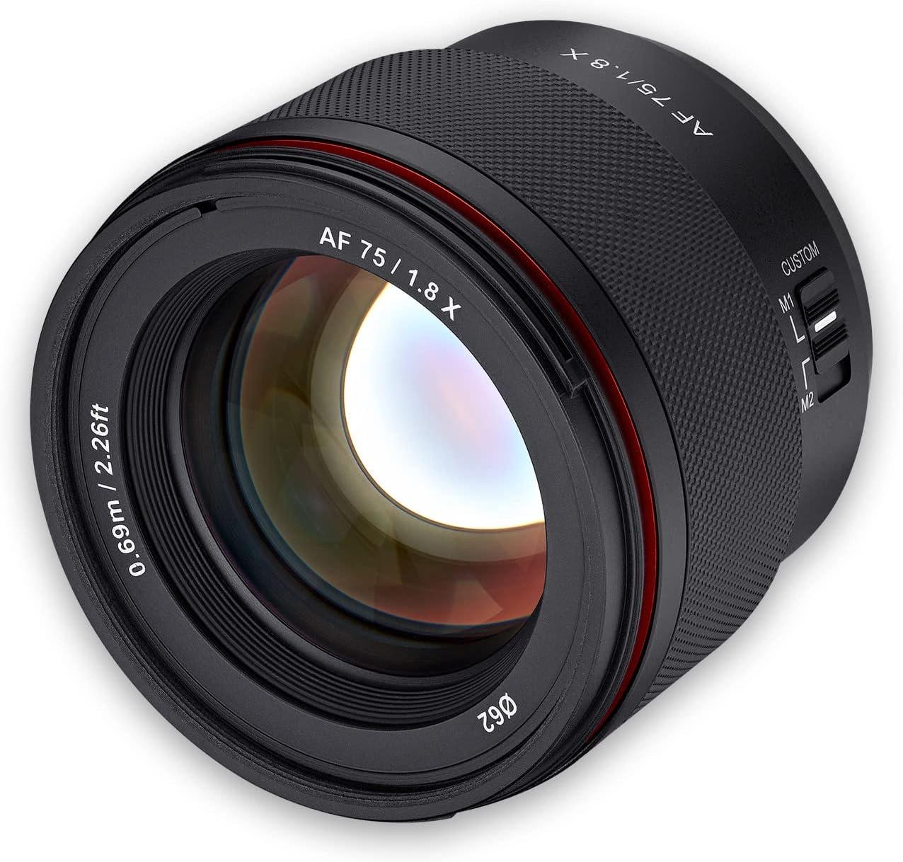 Samyang AF 75mm F1.8 für Fuji X