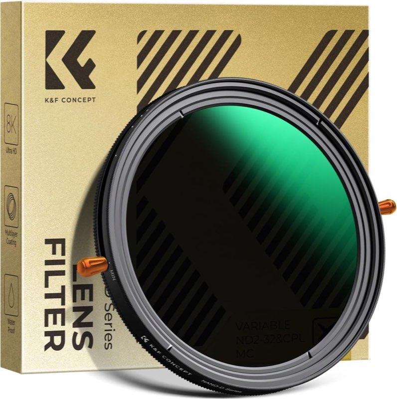K&F CONCEPT K&F CONCEPT 67mm ND2–ND32 & CPL