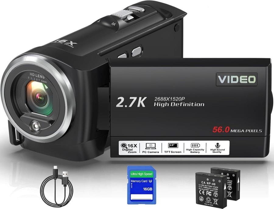 Delmodes 2,7K-Videokamera