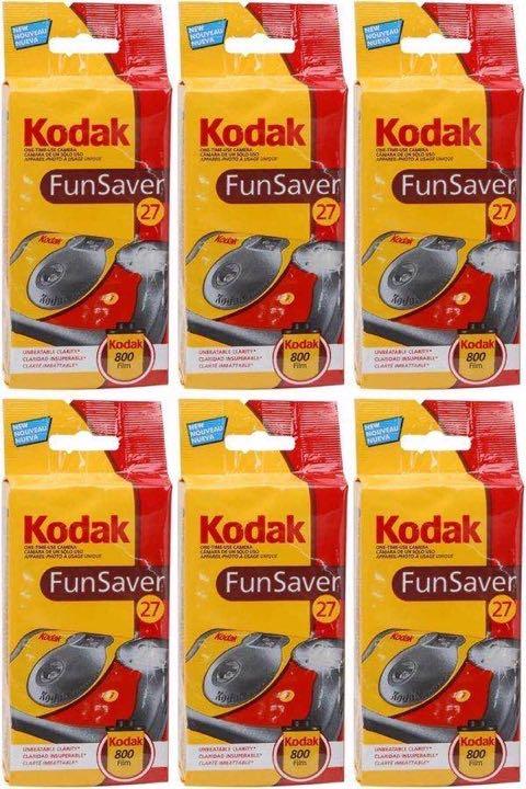 Kodak FunSaver ISO 800, 6er-Pack