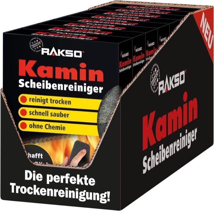 Kaminglasreiniger Produktbild – Trockenpad für Kaminscheiben