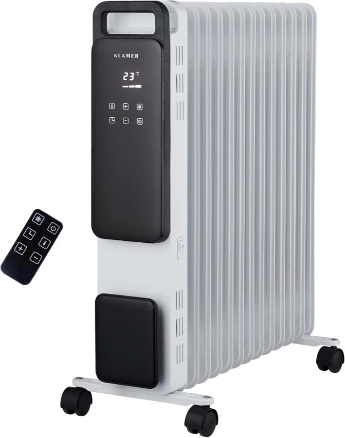 KLAMER Ölradiator, 13 Rippen, 2500 W