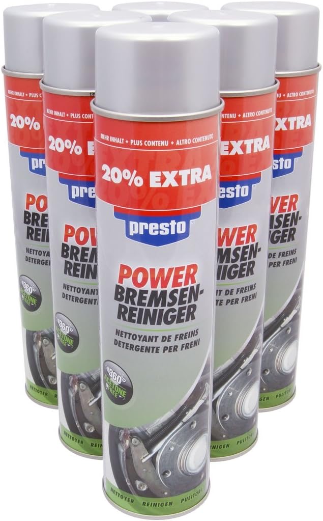 Presto Bremsenreiniger 6× 600 ml