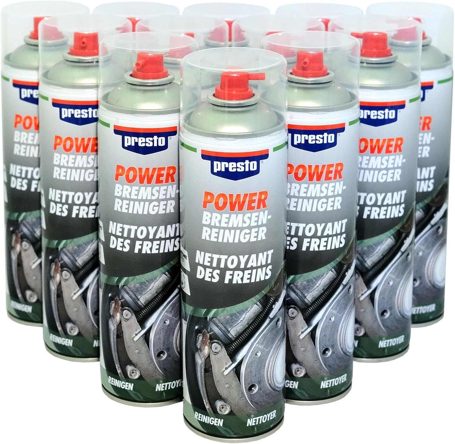 Presto POWER Bremsenreiniger 24× 500 ml