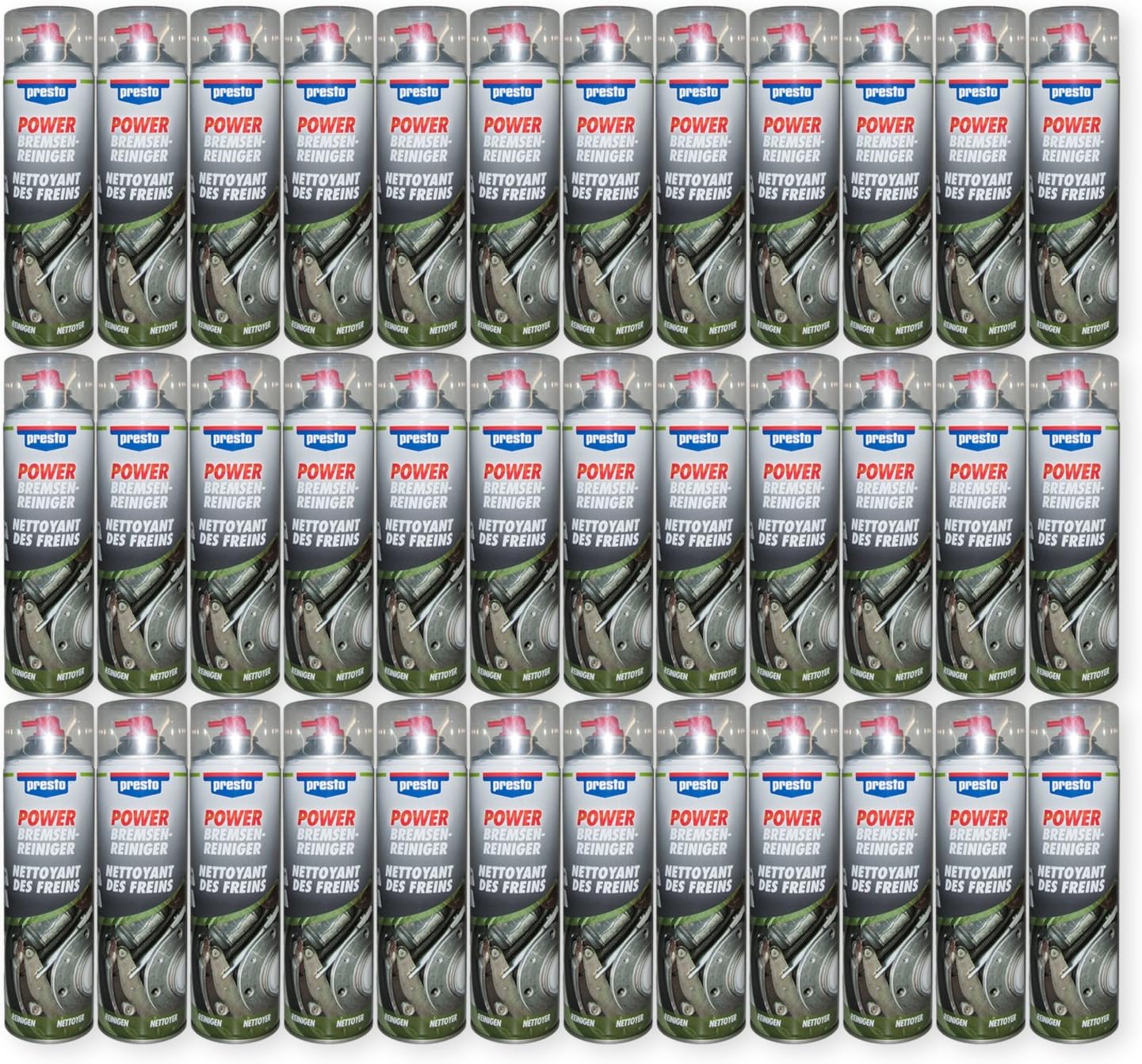 Presto POWER Bremsenreiniger 36× 500 ml