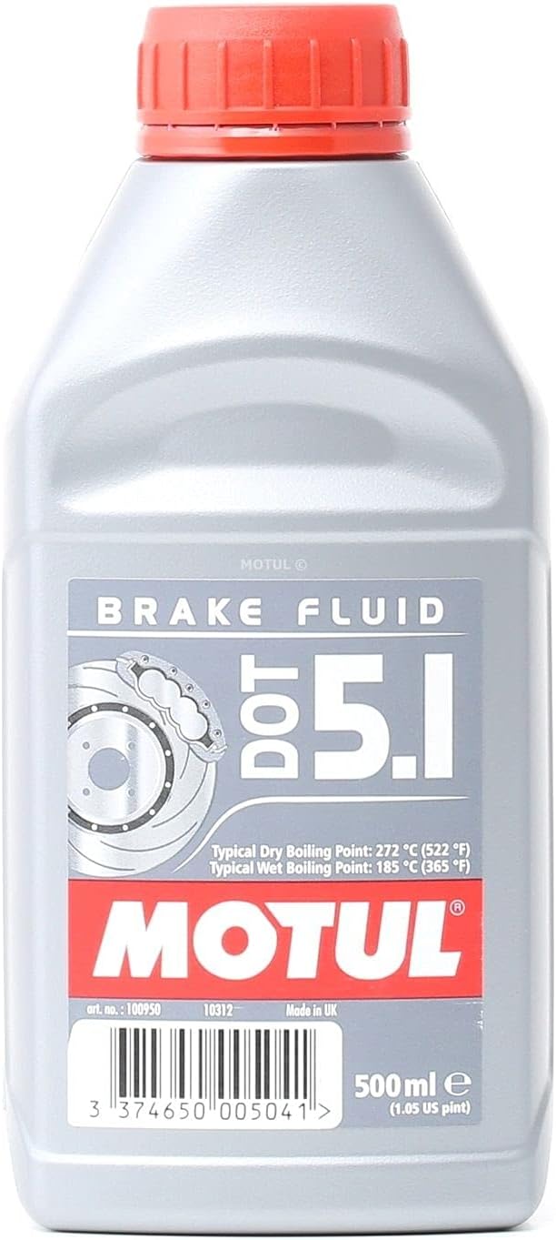 Motul 100950 DOT 5.1 Brake Fluid, 0,5 L