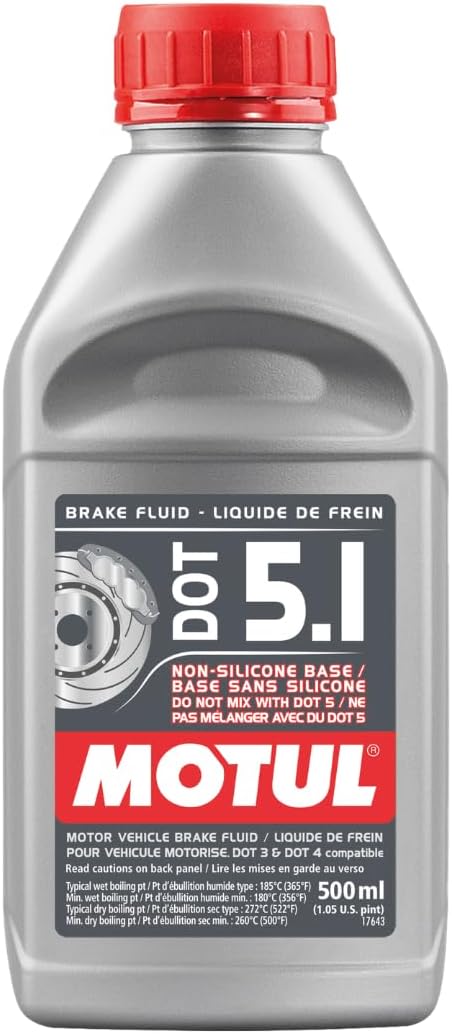 Motul 100951 DOT 5.1 Non-Silicone, 500 ml