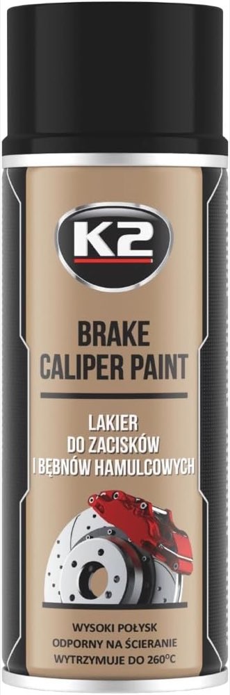 K2 Bremssattellack Spray Schwarz 400 ml