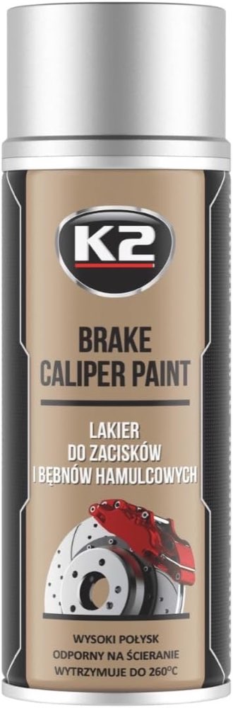 K2 K2 Bremssattellack Spray Silber 400 ml