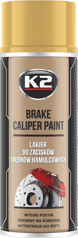 K2 Bremssattellack Gold
