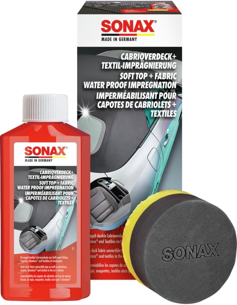 SONAX Cabrioverdeck+Textil-Imprägnierung, 250 ml