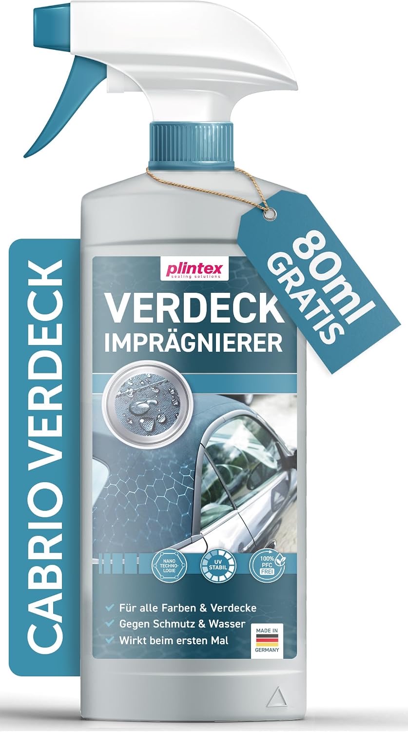 PLINTEX Cabrio Verdeck Imprägnierung, 580 ml