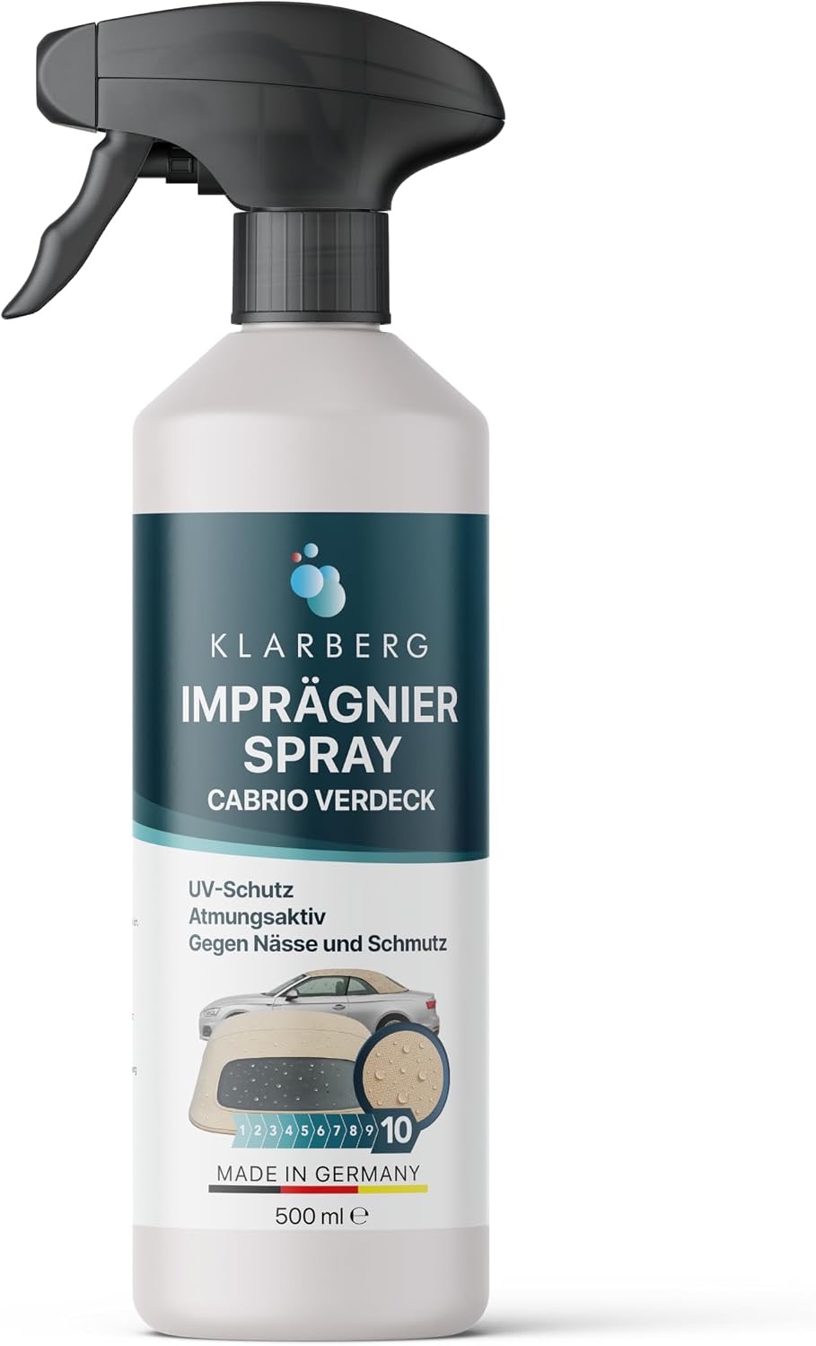 KLARBERG Cabrio Verdeck Imprägnierspray, 500 ml
