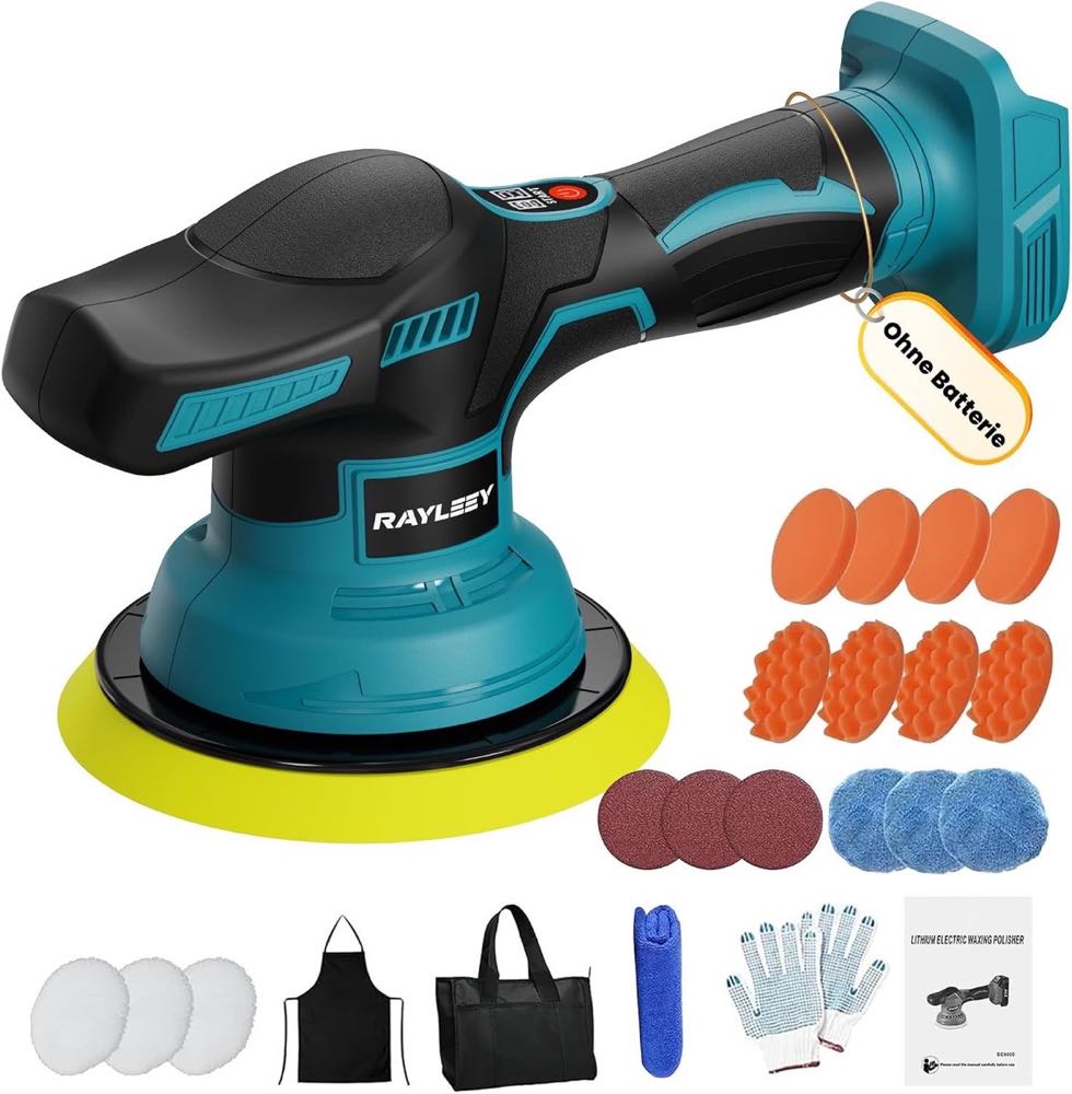 RAYLEEY Akku-Polierer für Makita 18 V