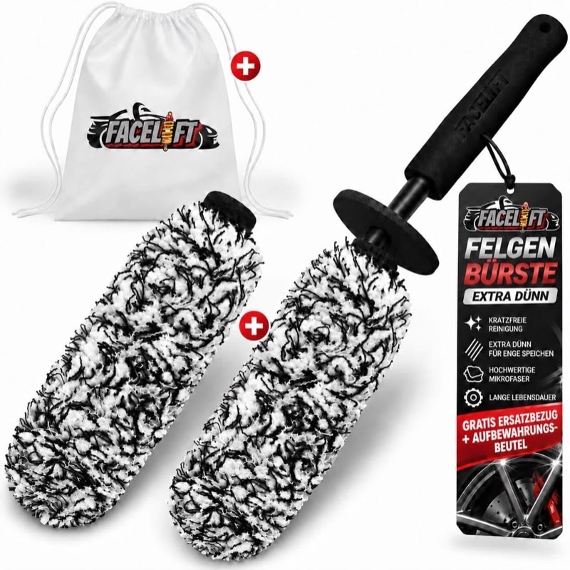 FACELIFT Felgenbürste extra flach