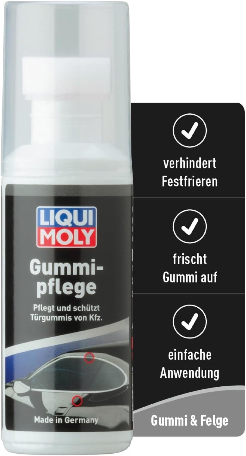 Gummipflege Auto Produktbild – Testsieger