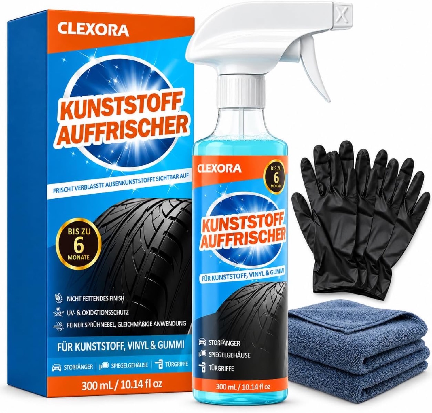 CLEXORA Kunststoffauffrischer 300 ml