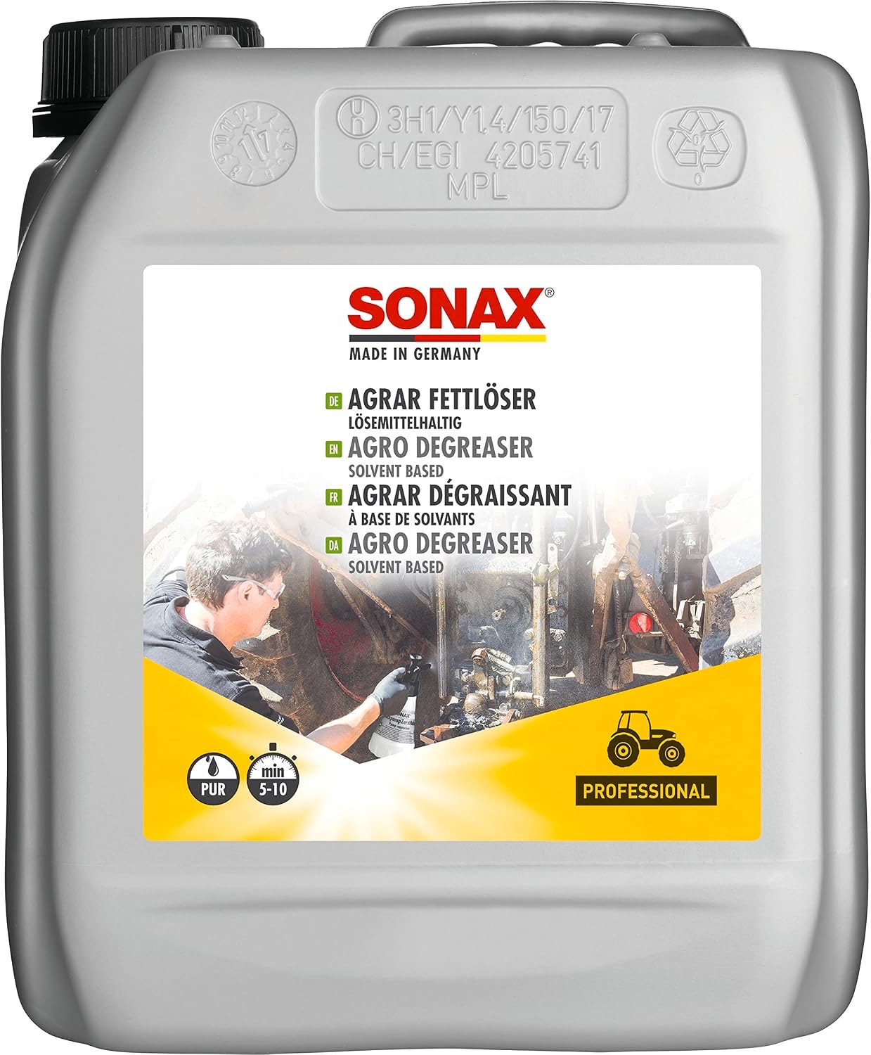 SONAX AGRAR FettLöser lösemittelhaltig (5 Liter)