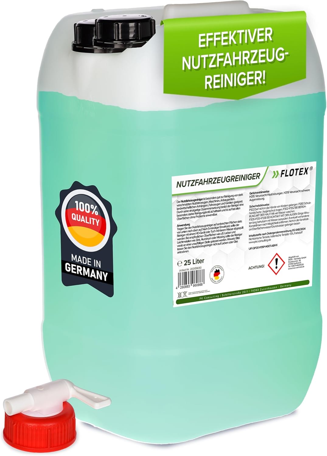 Flotex Nutzfahrzeugreiniger 25L