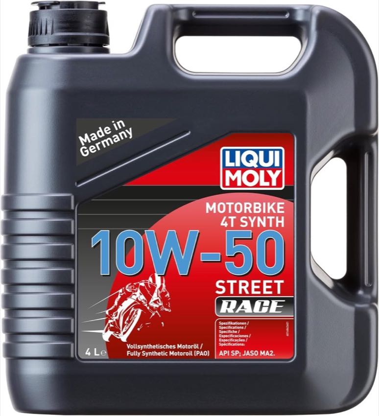 Liqui Moly Liqui Moly Motorbike 4T Synth 10W-50 Street Race, 4 l