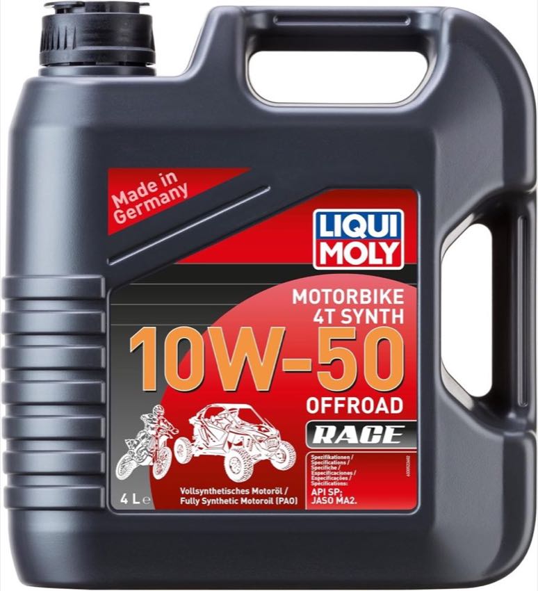 Liqui Moly Motorbike 4T Synth 10W-50 Offroad Race, 4 l