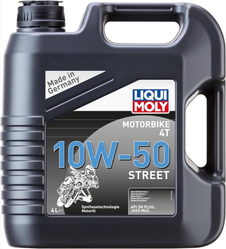 Liqui Moly Motorbike 4T 10W-50 Street, 4 l