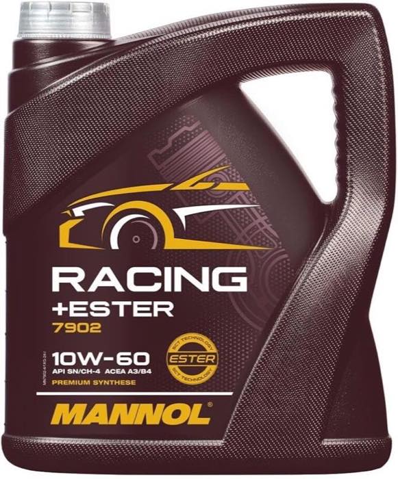 MANNOL 7902 Racing+Ester 10W-60, 4 l