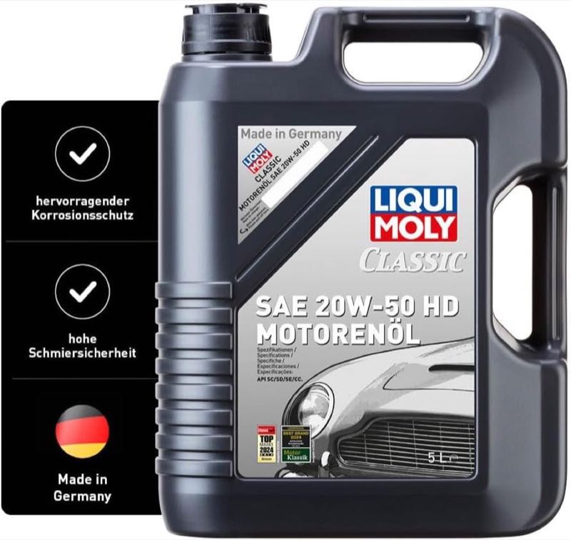 Liqui Moly Classic Motorenöl 20W-50 HD 5 l