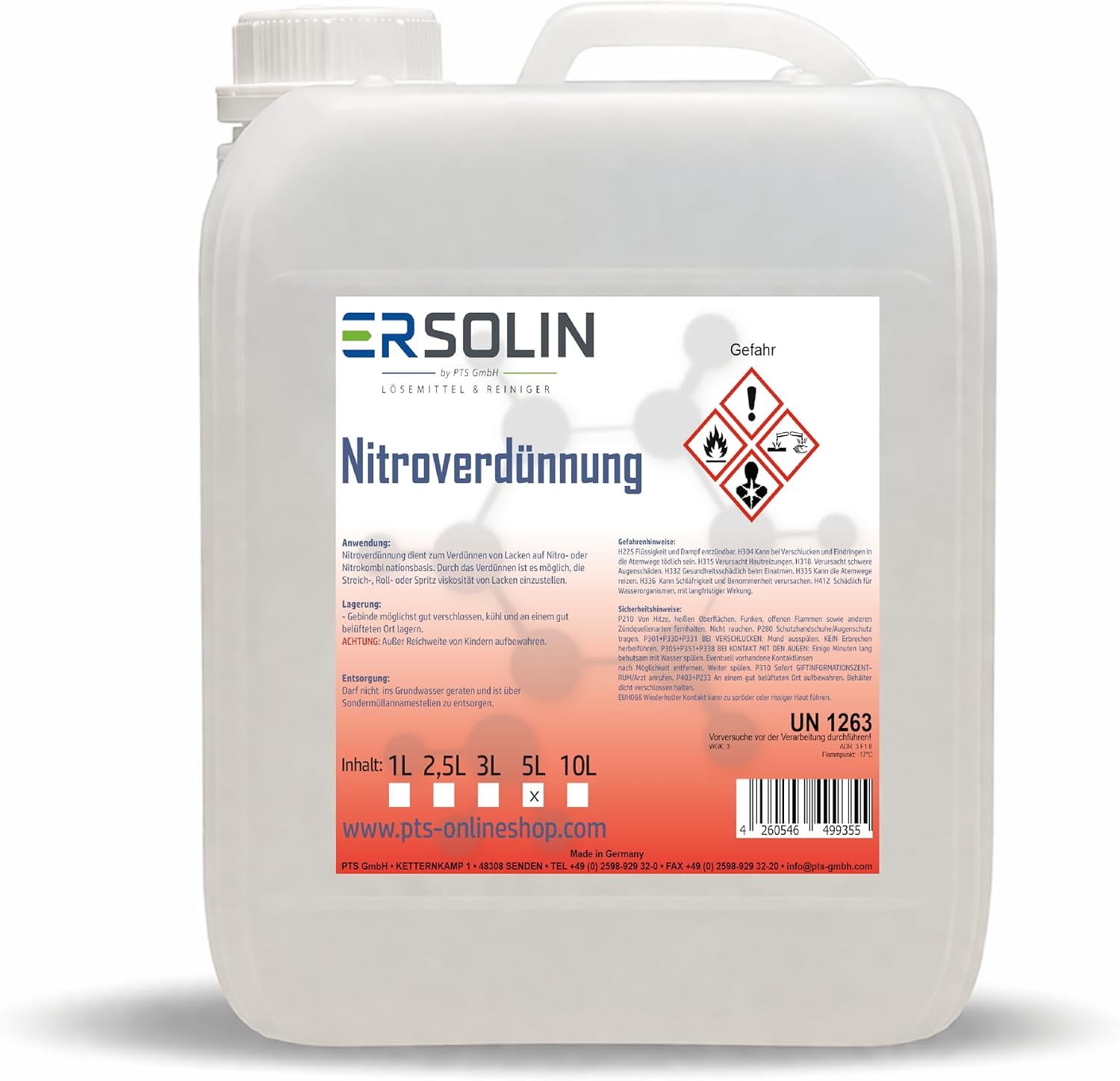 Nitroverdünnung 5 l