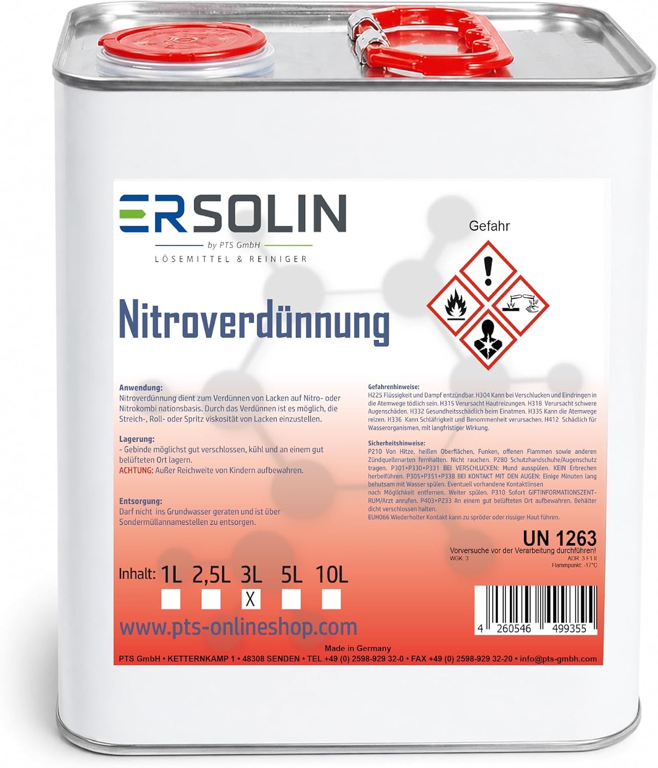 Nitroverdünnung 3 l