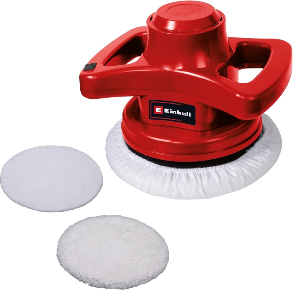 Einhell Einhell Auto-Poliermaschine CC-PO 90 mit Textil- und Synthetik-Polierhaube