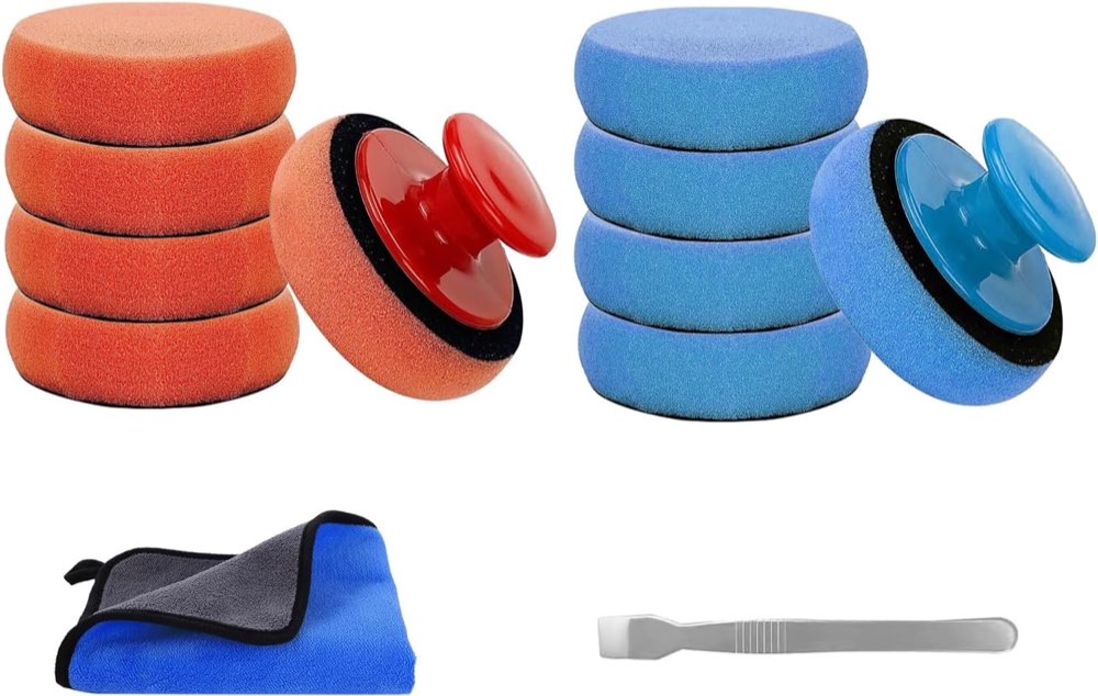 CHENGCKJ 90-mm-Applikator-Pads, 10 Stück