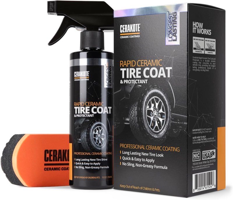 CERAKOTE Rapid Ceramic Tire Coat, 295 ml