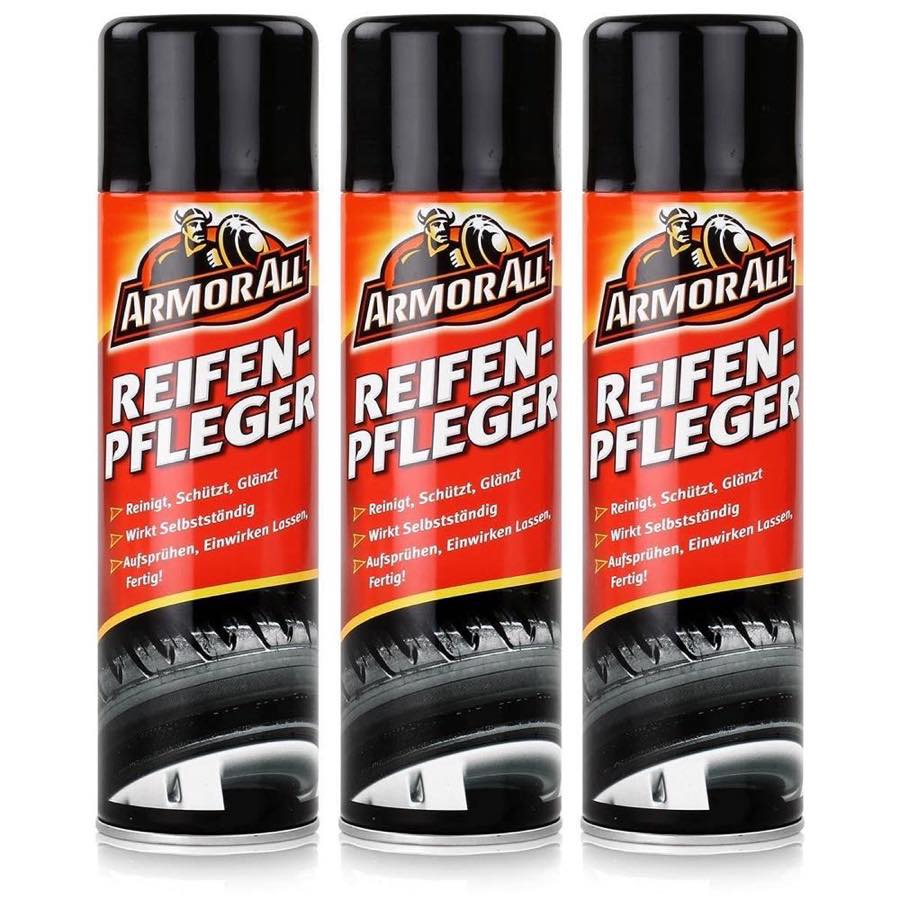 Armor All Reifenschaum, 3×500 ml