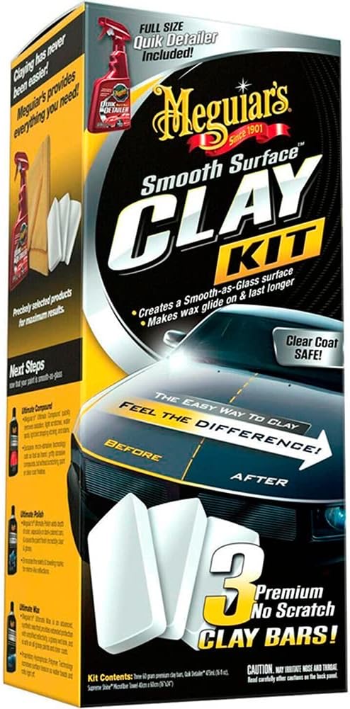 Meguiar's Smooth Surface Clay Kit