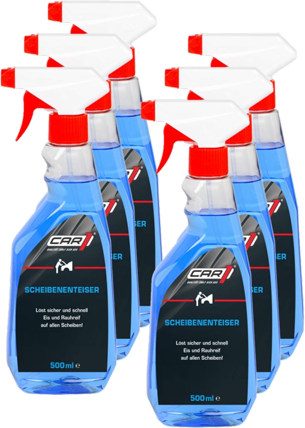 Car1 Scheibenenteiser, 6 × 500 ml