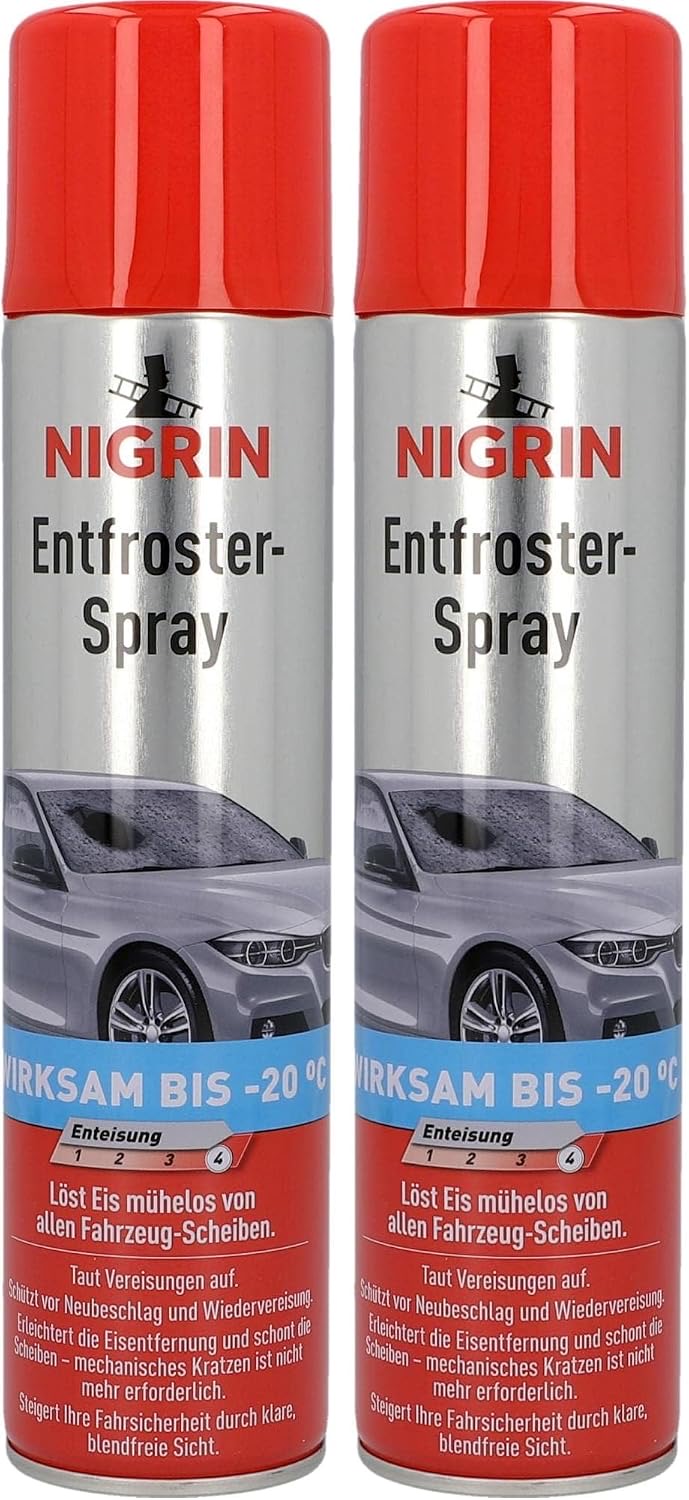 Nigrin NIGRIN Entfroster Spray, 2 × 400 ml