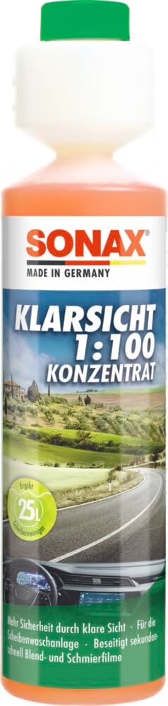 SONAX KlarSicht 1:100 Konzentrat (250 ml)