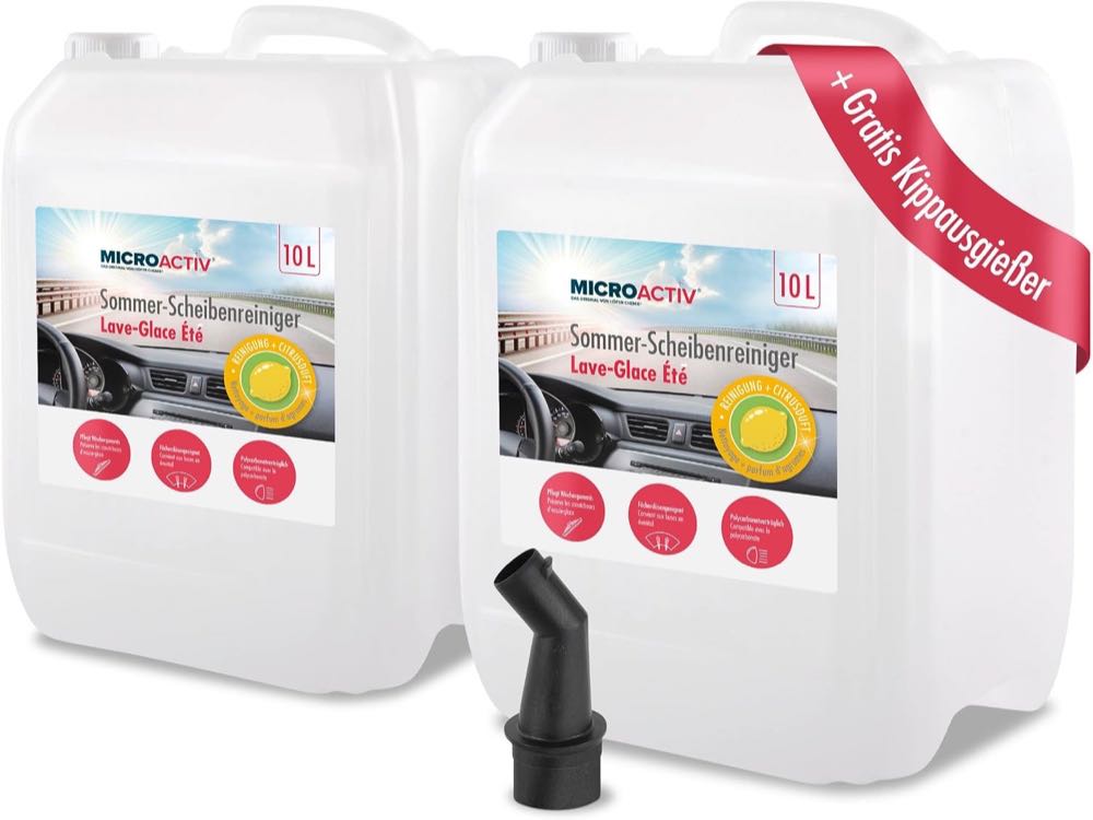 MICROACTIV Sommer-Scheibenreiniger gebrauchsfertig (2 × 10 l)