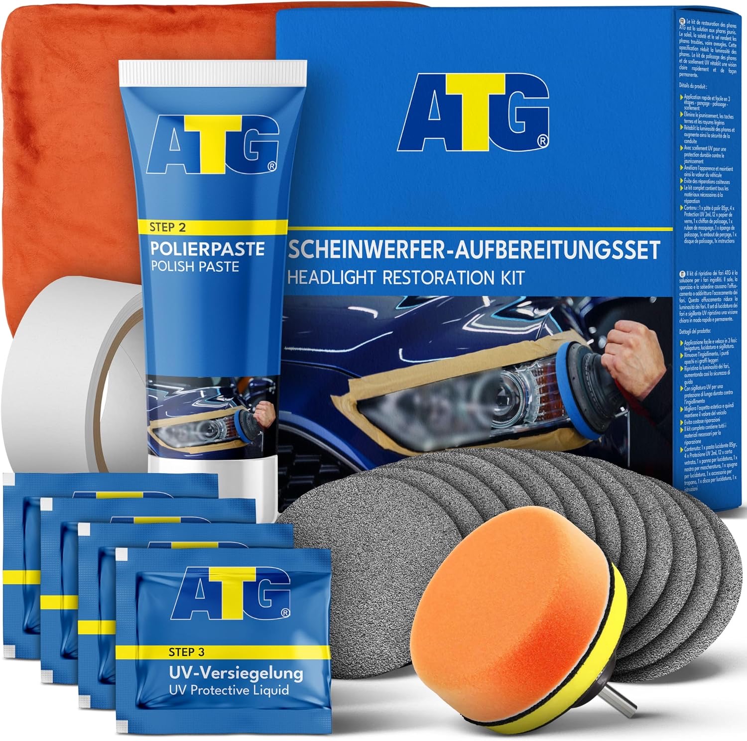 ATG Scheinwerfer-Aufbereitung P800–P5000
