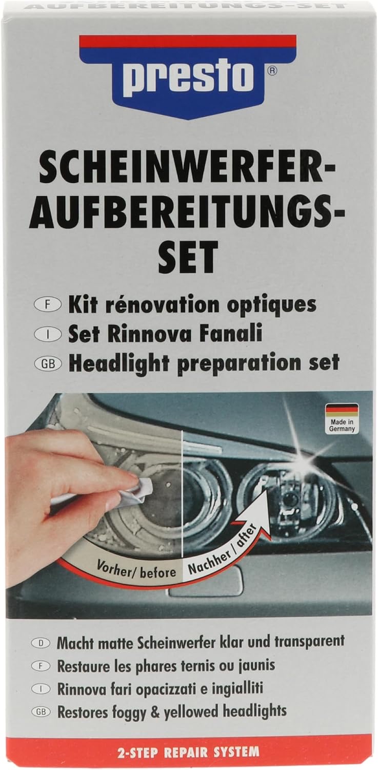 presto presto Scheinwerfer-Aufbereitungs-Set