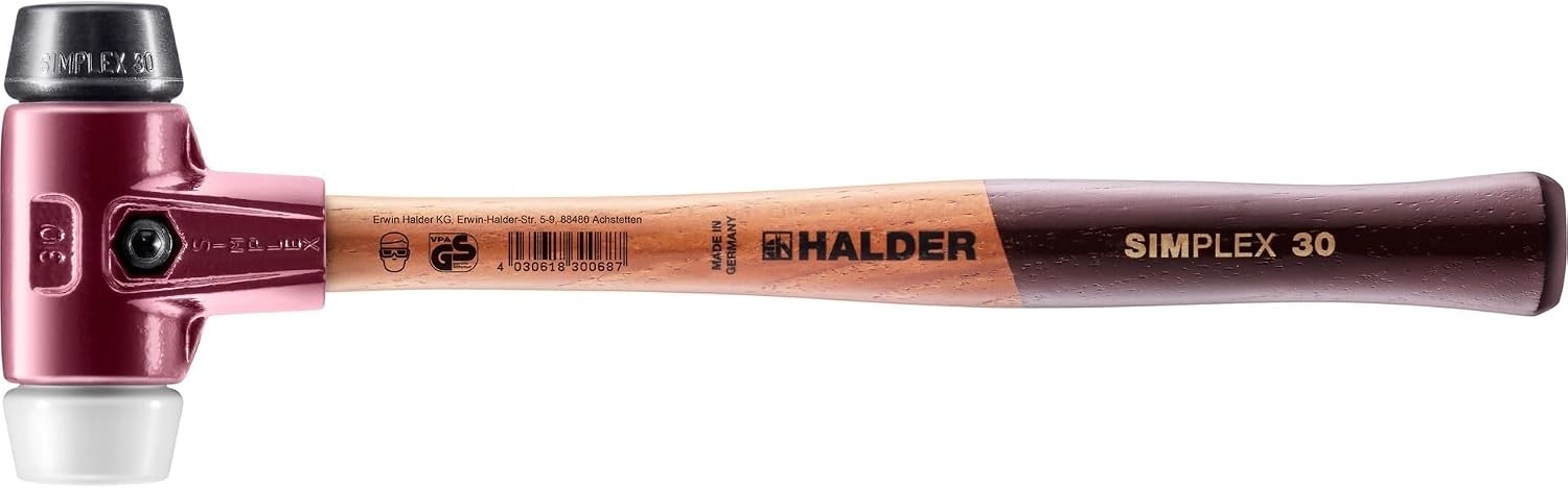 HALDER SIMPLEX Gummi/Superplastik 30 mm