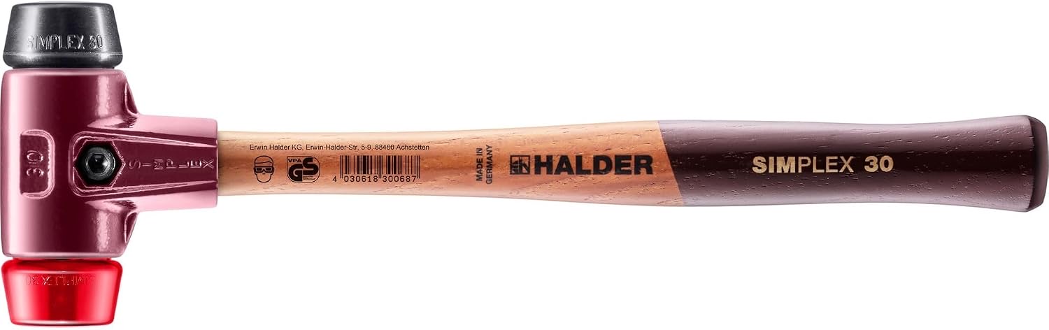 HALDER SIMPLEX Gummi/Plastik 30 mm